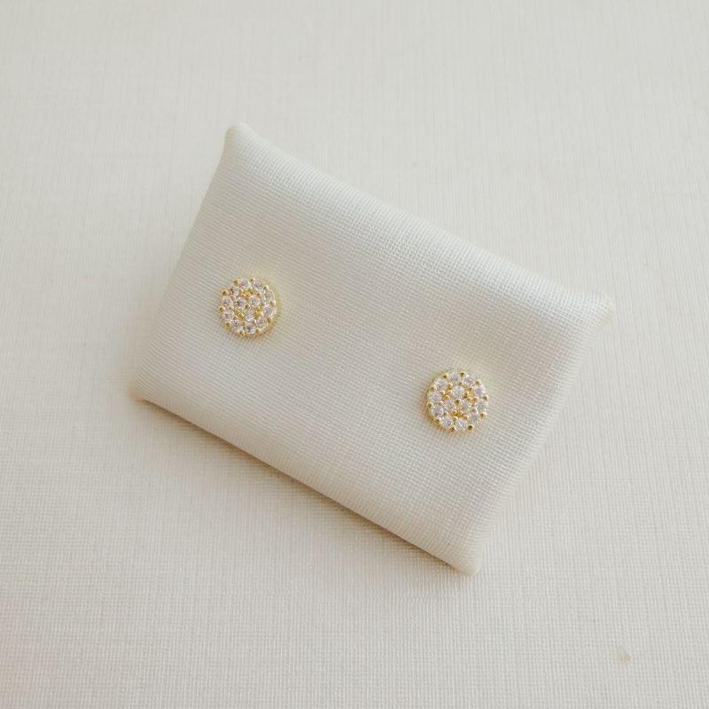 07.2743.1.O - (Tam.P) Brinco formato moeda de cravação chuveiro sem borda