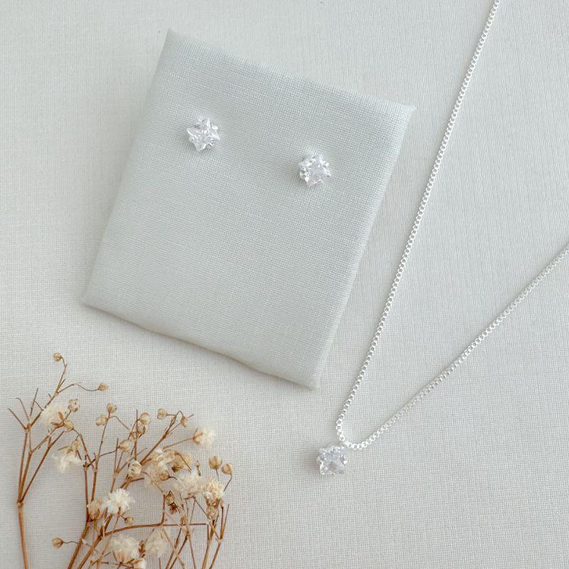 08.0608.1.S - (45) Conjunto ponto de luz quadrado de 4mm em cravação garra