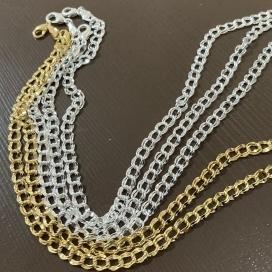 09.1495.0.S - (30) Choker de grumet duplo liso em 5mm