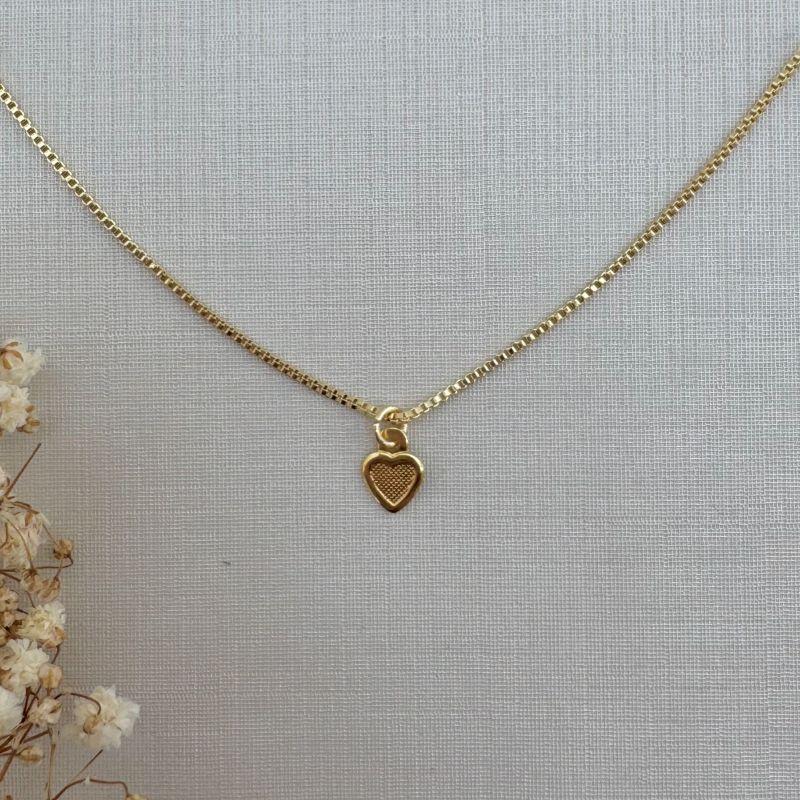 09.2313.1.O - (35) Colar coração em chapa