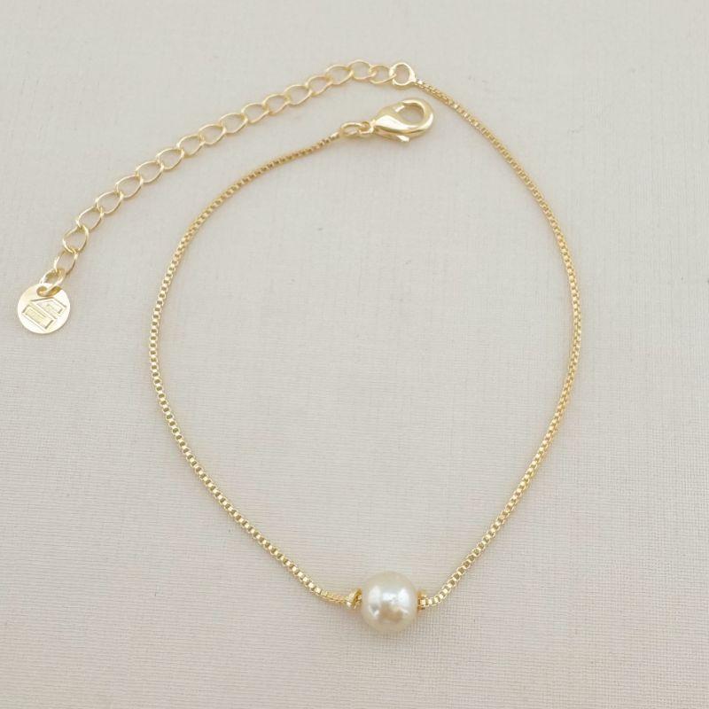 12.2228.15.O - Pulseira de veneziana com pérola central