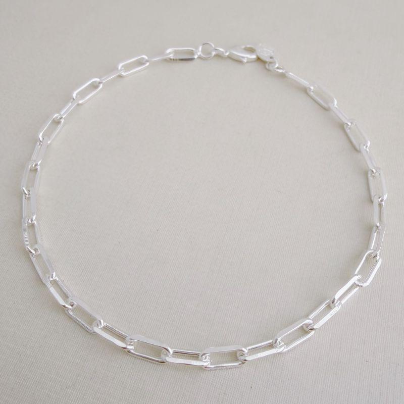 12.2236.0.S - Pulseira masculina em elos cartier de 3.5mm