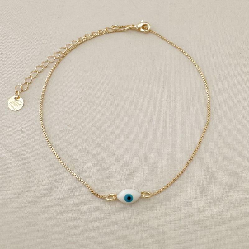 14.0310.0.O - Tornozeleira de veneziana com central de olho grego simples