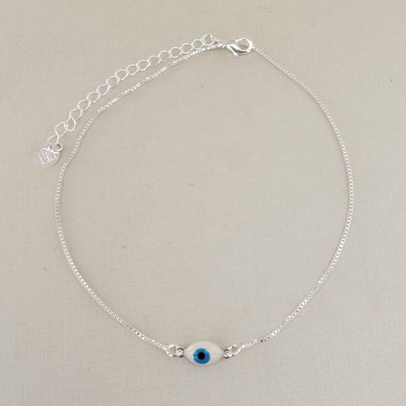 14.0310.0.S - Tornozeleira de veneziana com central de olho grego simples