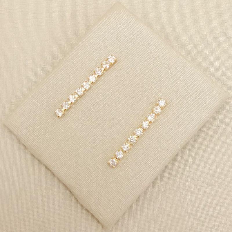 06.1321.1.O - Brinco um fio de zircônia 2,3cm