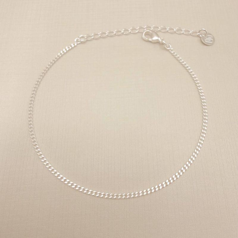 12.2261.0.S - Pulseira elo groumet 1,6mm.