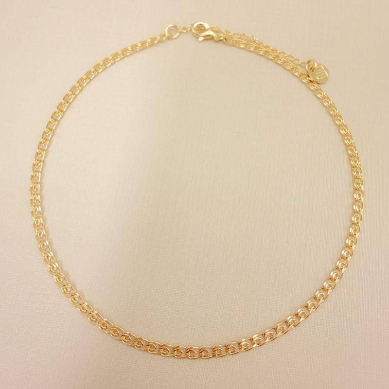 14.0329.0.O - Tornozeleira elo espiral 2,7mm de espessura.