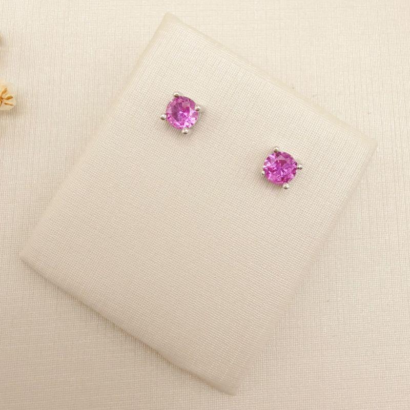 07.2865.13.B - (0,5m Tam.P) Brinco de ponto de luz circular em garras com galeria