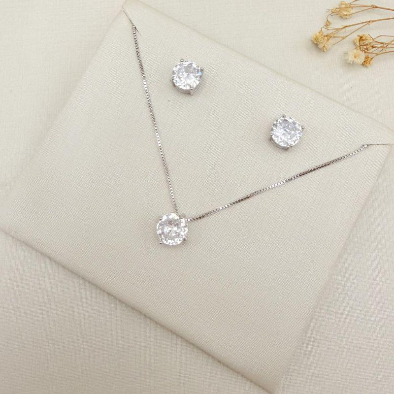 08.0634.1.B - (40) Conjunto de ponto de luz clássico circular com galeria