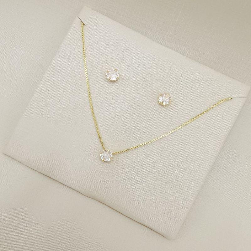 08.0642.1.O - (40) Conjunto de ponto de luz simples em cravação quatro garras